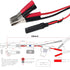 SAE to Battery Alligator Clip - 12V SAE 2Pin Quick Disconnect Cable 10ft SAE to Battery Clamp Cord 15A Fuse (10FT)...