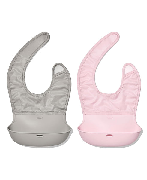OXO Tot Roll-Up Bib - 2 Pack - Drizzle and Blossom...