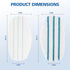 LINNIW 8 Pack Replacement Steam Mop Pads Compatible for PurSteam ThermaPro 10-in-1...
