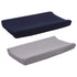 Belsden 2 Pack Microfiber Soft Changing Pad Cover Set, with 2 Considerate Safety Belt Holes, Durable Diaper Change Table Sheet Set for Baby Boys, ...
