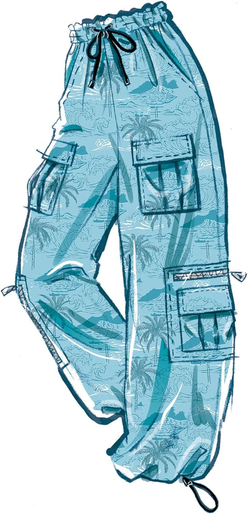 McCall's Unisex Pull On Cargo Pants and Shorts Sewing Pattern Packet, Design Code M8458, Sizes XS-S-M-L-XL-XXL, Multicolor...