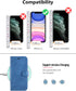 OCASE Compatible with iPhone 11 Wallet Case with Card Holder, PU Leather Flip Case with Kickstand and Magnetic Closure, TPU Shockproof Interior Pr...