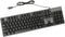 MANHATTAN Wired Computer Keyboard – Basic Keyboard - USB-A Cable, 104-keys, Foldable Stands - Compatible for Windows, PC, Laptop - 3 Yr Mfg Warran...