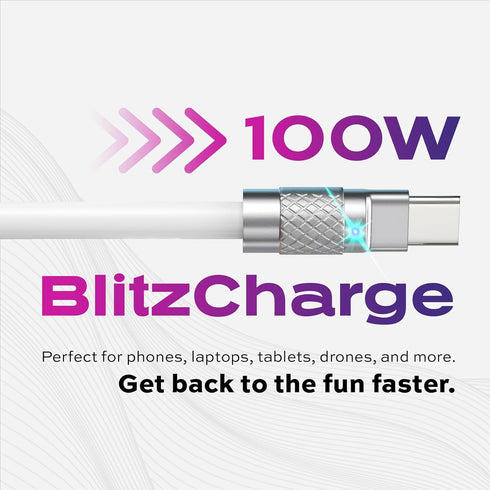 Statik TsumoCharge USB C Cable to i-Product 27W Fast Charging Cable, Heavy-Duty Liquid Silicone USB C Cable, Support Data Transfer Type C Cable, 6...