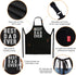 BBQ Funny Apron for Men - Best Dad Ever - Chef Bib Apron with 2 Pockets, Adjustable Neck Strap and 40" Long Ties - Best for Kitchen Cooking, Grill...