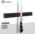 Magnetic Knife Holder for Wall, Enkrio 16 Inch Black Stainless Steel Knife Magnetic Strip No Drilling, Kitchen Magnet Knife Holder Strip Knife Rac...