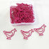 100pcs Chick Paper Clips Cute Animal Shaped Paper Clips Rustproof Iron Wire Clips in Transparent Box Versatile for Home School Office...