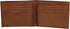 CTM® Men's Leather American Flag Embossed Bifold Wallet, Tan...
