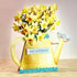 Katy Sue Watering Can Blossoms & Blooms Card Making Kit. Contains 8 Shaped Cards, 3 Sheets of Floral Die Cut Decoupage, 8 Envelopes & Instructions...