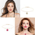 K&Q 40PCS Black Classic Gothic lace Velvet Pendant Necklace Chain Henna Chokers Necklaces Metal pendant necklace for Women...