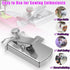Magnetic Seam Guide for Sewing Machine Magnetic Sewing Guide with Clip, Hemmer Guide, Multifunctional Hem Guide Ruler, Quilting Sewing Supplies Ac...