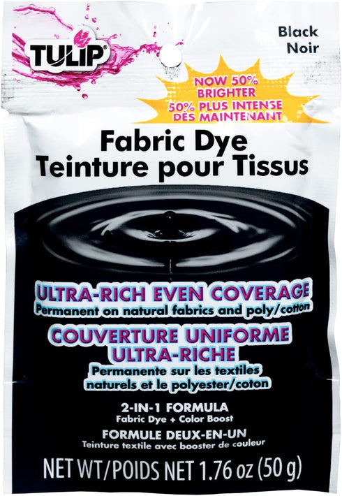 Tulip Permanent Fabric Dye- Black (26588)...