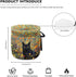 Black Cat Floral Print Tea Pot Cosy Cotton Tea Cozy for Teapots Dust Cover Insulated Kettle Cover Teapot Warmer for Home Kitchen Decorative Access...
