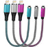 3Pack Lightning to 3.5mm Aux Adapter Jack Converter Braided Audio Aux Cord Earbuds Splitter Adaptor Compatible with iPhone 14/14 Pro Max/13/13......