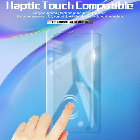 Orzero (3 Pack) Tempered Glass Screen Protector Compatible for Samsung Galaxy A01, Protector De Pantalla 9 Hardness High Definition Anti-Scratch B...