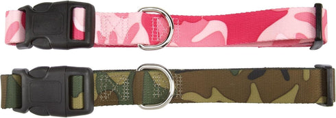 Guardian Gear Nylon Camo Dog Collar, Fits Necks 6" to 10", Green...