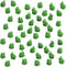 50 Pcs Mini Frog Garden Decor | Green Frog Figurines | Miniature Home Décor | Tiny Plastic Frogs | Fairy Garden Decor...
