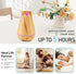HAPPTWS 220ml Essential Oil Diffuser, Diffuser Whit Automatic Shutdown Function, 4 Timing Modes, 7 Colors of Cold Mist Humidifier, Continuous Use ...
