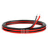 MMOBIEL 28 AWG Electrical Silicone Wire - 28 Gauge (0,08mm²) Tinned Copper Cable - 2 Separate Wires Red & Black Each 1,5 m / 5 ft for Electrical R...
