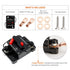 50 Amp Circuit Breaker with Manual Reset for Car Marine Trolling Motors Boat ATV Manual Power Protect for Audio System Fuse, 12V-48VDC, Waterproof...