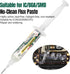 Solder Paste Flux, No-Clean Paste Flux, Soldering Flux for Electronics, 10mL Syringe Electrical Flux for Soldering BGA/PCB/CPU/IC...
