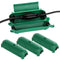 Restmo 4 Pack Compact Outdoor Extension Cord Cover, IP44 Waterproof Box and Safety Housing Case, Ideal to Protect Outdoor Plugs, Electrical Connec...