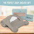 BlueMello Swaddle Blanket | Ultra-Soft Plush Essential for Infants 0-6 Months | Receiving Swaddling Wrap Grey | Ideal Newborn Registry and Toddler...