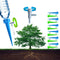 Drip Irrigation System Garden Watering System 12PCS Self Watering Spikes Devices Vacation Automatic Drip Irrigation Kits Adjustable Valve Plant Wa...