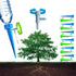 Drip Irrigation System Garden Watering System 12PCS Self Watering Spikes Devices Vacation Automatic Drip Irrigation Kits Adjustable Valve Plant Wa...
