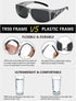 Polarized Sunglasses Fit Over Glasses for Women Men with UV400 Protection Over Wrap Around Sun Glasses...