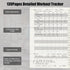 Fitness Journal,Workout Journal for Women & Men, A5 Size(5.5" x 8.2") Fitness Planner for Daily Fitness Tracking, Bodybuilding Progress, and Achie...