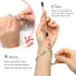 3 Pieces Bracelet Helper Tool Jewelry Helpers, Anglecai Hand Bracelet Fastener Helper for Fastening and Hooking Jewelry Bracelet Necklace Watch Cl...