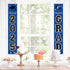 DAZONGE Blue Graduation Decorations 2025, Congrats Grad Porch Banner for Any Schools or Grades 2025 Graduation Party Decorations...