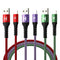 USB C Cable 3Pack 6FT, 3A/60W USB A to USB C Cable Fast Charging, Durable Nylon Braided Type C Charger Compatible with Galaxy S22 Ultra, Note 20/1...
