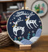 Gogobear 7.9" Desktop Wall 3D Art Embroidery Painting Adult Beginner Handmade Embroidery DIY Christmas Elk Material Kit Complete Set Includes All ...