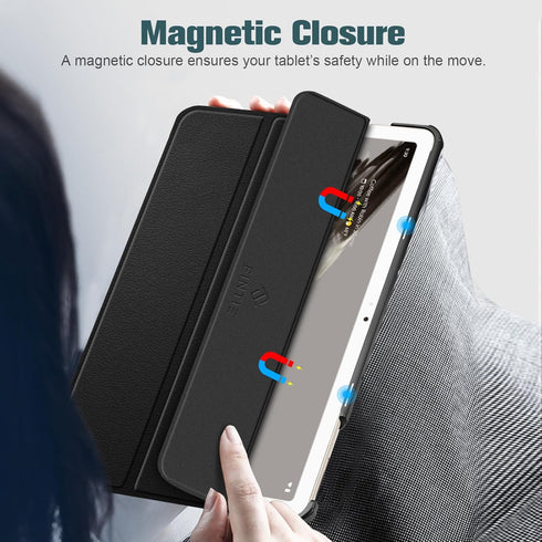 Fintie Slim Case for Google Pixel Tablet 11 Inch 2023, Ultra Thin Lightweight Hard Back Shell Tri-Fold Stand Protective Cover for Google Pixel Tab...