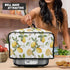 Crock for Pot Cover 6-8 qt Yellow Lemon Slow Cooker Dust Cover with Pocket for Accessories Keep Slow Cooker Free From Dust...