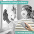 6 Pack Damp Dusting Sponge Duster, Grey Dust Cleaning Sponge, Reusable Household Cleaning Sponge Tool for Blinds, floorboards, fan blades, Vents, ...