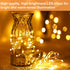 24 Pack Fairy Lights Battery Operated String Lights-3.3ft 20 LED Silver Wire Warm White for Wedding,Party,Table Centerpieces,DIY Crafts,Mason Jars...