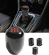 Gear Shift Knob,5 Speed Manual Gearbox Shift Knob,Car Modification Manual Knob Gear Shift Head Shifter,M12x1.25 Screw On Aluminum,Manual Gear Shif...