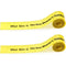 2 Rolls 2in x 150ft Baby Shower Measuring Tape Tummy Measure Belly Game for Baby Shower Party Supplies...