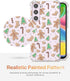 Christmas Clear Phone Case for Samsung Galaxy S23,Christmas Gingerbread Man Pattern Case Cover Soft TPU Protective Slim Shockproof Cover Boys Girl...