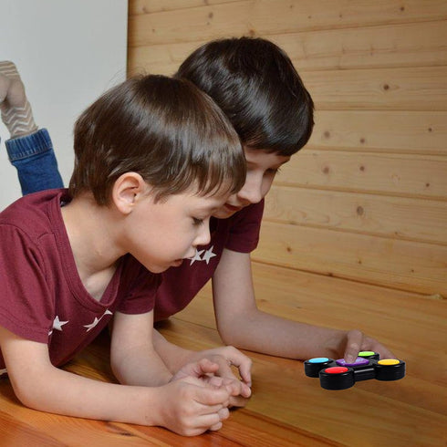 BETTERLINE Light-Up Memory Game with Sounds - Electronic 4 Sequence Handheld Classic Brain Toy for Boys, Girls & Adults, Lightweight, Portable Gif...