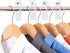 40 Pack Rectangular White Plastic Clothing Size Closet Rack Dividers Hangers, Preprinted in 8 Sizes XXS, XS, S, M, L, XL, XXL, XXXL (2.5”x 5”, Inn...