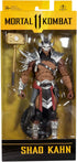 McFarlane Toys Mortal Kombat Shao Kahn (Platinum Kahn) 7" Action Figure with Accessories...