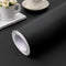 practicalWs Peel and Stick Wallpaper 15.7" x118" Black Wallpaper Self Adhesive and Removable Vinyl Film Stick Paper Easy to Apply Contact Paper Wa...