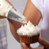 Round Piping Tip Set – 9 Stainless Steel Pastry Tips in Graduated Sizes with 20 Disposable Decorating Bags for Cupcakes, Cakes, Cookies, and Frost...