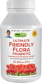 ANDREW LESSMAN Ultimate Friendly Flora Probiotic 30 Capsules - 25 Billion CFU, Comprehensive Blend of Five Probiotic Strains, Powerful Immune and ...