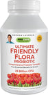 ANDREW LESSMAN Ultimate Friendly Flora Probiotic 30 Capsules - 25 Billion CFU, Comprehensive Blend of Five Probiotic Strains, Powerful Immune and ...