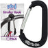 Stroller Hooks for Hanging Diaper Bags - Mommy Stroller Clip and Stroller Accessories Organizer Hook - Large Carabiner Clips for Mom Purse Shoppin...